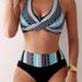 "Polka Dot Bikini Set - Sexy Two-Piece Swimsuit For Women, Retro-Inspired Beach & Resort Wear"_ecoleips.com