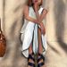 Cross-border European American Style Color-blocked Vest For Women, Featuring A Cross-design Round Neck Sleeveless Top_ecoleips.com