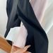 6572 Tri-color Acetate Suit 25 Summer New Style Elegant Collarless Jacket, Loose Fit, Slimming, Formal Office Wear For_ecoleips.com