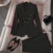 Women's Clothing Spring Red Suit Jacket Women's New Professional Temperament Commuter Small Fashion Suit Set_ecoleips.com