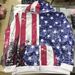 Unisex American Flag Hoodie Trendy Gradient Brand Couple's Sweatshirt Casual Comfortable Women's Clothing_ecoleips.com
