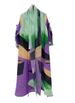 Women's Clothing V Neck Loose Lace Waist Dress_ecoleips.com