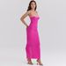 Wind Women's 2025 Summer New Mid Length Lace Wrapped Chest Strap Skirt Sexy Dress For Women_ecoleips.com