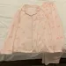 Pink Bow Dtie Design Pajamas For Women Long Sleeve Top & Elastic Waist Pants Pajamas Set Harajuku Style Casual New Home Wear_ecoleips.com