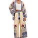 European American Autumn Fashion Loose Cardigan And Wide Leg Pants Set Long Sleeved Printed Suit for Women_ecoleips.com