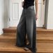 Cross-border Fashion Retro Jeans, New Style, Drapey Straight Loose High-waisted Wide-leg Casual Trousers, Trendy_ecoleips.com