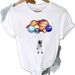 European And American Cross-border Foreign Trade Wholesale Clothing Geometric Pattern Printed Round-neck Plus-size_ecoleips.com