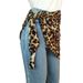 2025 Spring Summer Y2K Short Sarong Beach Leopard Print Outdoor One Piece Half Skirt_ecoleips.com