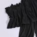 Women's Clothing Sleeveless Suit Stand Collar Lace Pleated Top Tea Style Outfit Elastic Waist Wide Leg Pants Two Piece Suit_ecoleips.com