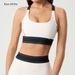 K Personalized Color Blocking Sports Bra For Women, High-strength Shock-absorbing Gathering, Beautiful Back, Fitness Yoga Bra_ecoleips.com