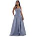 Summer New Style Women's Lace Camisole Slim Fit Striped Pocket Dress American Clothing In Stock_ecoleips.com