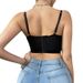 Sexy Lace Eyelash Trim Bra Mesh See Through Underwire Vest Women's Clothing Hot Girl_ecoleips.com