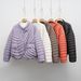 Pinghu Chi New Down Jacket Down Casual Autumn And Winter Light And Simple Solid Color Round Neck Loose Coat_ecoleips.com