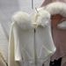 Women's Clothing Oversized Fur-Trim Hooded Cardigan – Winter Knit Sweater Jacket For Women_ecoleips.com