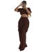 Women's Clothing New Style Fashion Casual Solid Color Small Bone Pattern Two Piece Suit Women's Clothing_ecoleips.com