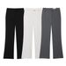 2025 Autumn New Style Women's Mid-Length V-Neck Belted Blazer + High-Waisted Flared Pants Set_ecoleips.com