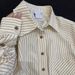 Women's Clothing Early Spring Pinstripe Long Sleeved Shirt Tops For Women In Summer Thin Inner Wear Outer Wear POLO Collar Shirt Sunscreen Jacket_ecoleips.com