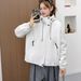 girl Hooded Simple Commuter Padded Thickened Women's Short Jacket 2025 Autumn Winter Sports Style Fashion Outdoor Windproof_ecoleips.com