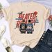 Casual Gothic Tees Tops Women Graphic Vintage T-Shirt Heated Rivalry Print Crew Neck Sleeve T Shirt Clothes Aesthetic Clothes_ecoleips.com