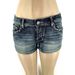 Women's Clothing Summer High Street Sexy Hot Girl Style Fashion Hot Pants Embroidered Denim Shorts_ecoleips.com