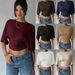 Women's Slim Fit Sweet & Spicy Summer Top - Chic Off-Shoulder Design With Waist Tie Detail_ecoleips.com