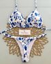 2025 Women's European American Style Split Triangle Bikini Sexy Brazilian Cross Border Swimwear for Beach Vacation_ecoleips.com