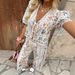 Women's Clothing New Style Elegant High Waist Printed Casual Fashion Suit_ecoleips.com