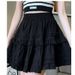 Lace Cake Skirt Women's Spring And Summer New Style Skirt College Style White Short Skirt Age Reducing High Waist Temperament Elegant Skirt_ecoleips.com