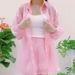 Women's Clothing Design Sense Fashion Chiffon Shirt Summer Thin Breathable Sun Protection Clothing Loose Versatile Tops_ecoleips.com