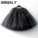 Aria Basics Aria Basics European American Cross-border Mesh For Women, 4-layer 60cm Petticoat, Lolita Style, Top And Bottom Spliced Puffy Tutu_ecoleips.com