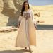 Women's Clothing Middle East Robe Clothing Arab Robe Embroidered Dress_ecoleips.com