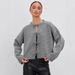 Women's Lace-Up Knit Cardigan - Casual Loose Fit Solid Color Sweater For Autumn & Winter_ecoleips.com