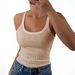 Women's Clothing Hot Girl Camisole Vest Outer Wear Pullover Top Inner Wear Sports Street Style_ecoleips.com