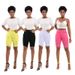 Women's Clothing Candy Color Hole Large Size Women's Jeans_ecoleips.com