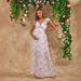 European And American Women's Clothing New 2026 Sexy Cuihua Backless Deep V-neck Maternity Dress_ecoleips.com