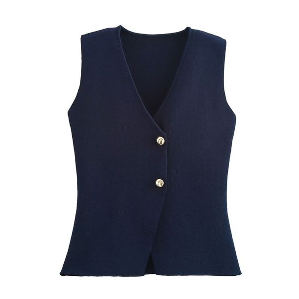 Women's Clothing Knitted Vest Fashion Casual New Women's Tops_ecoleips.com