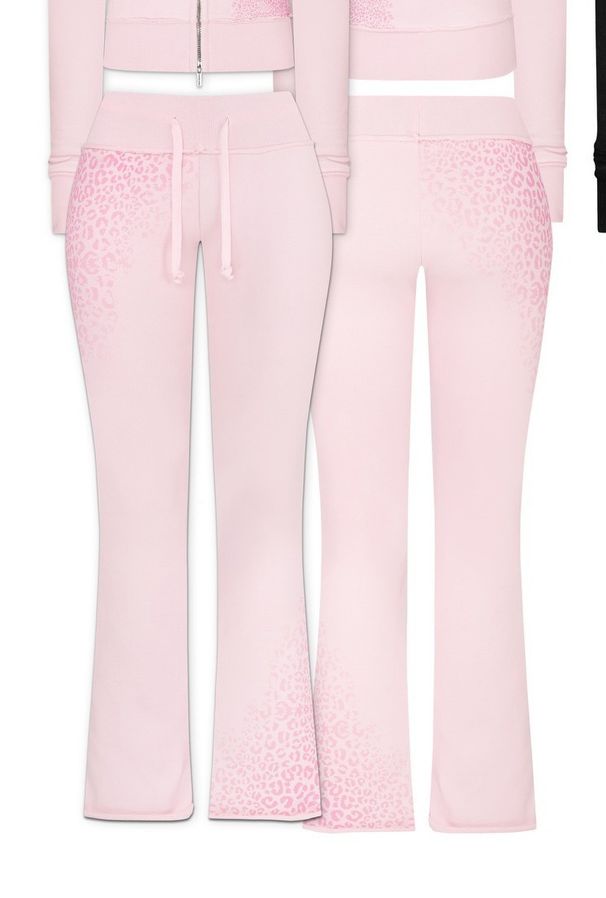 Women's Leopard Print Hoodie And Casual Pants Sweatshirt Set Sexy Hot Girl Retro Street Style European American Cross Border Fashion_ecoleips.com