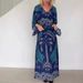 2026 European And American Women's Clothing Independent Brand Lace-up Ethnic Bohemian Chiffon Dress_ecoleips.com