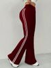 K Women's High Waisted And Wide Leg Casual Pants, New Straight Leg Slimming American Flared Pants_ecoleips.com