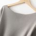 Women's Clothing Five Point Sleeve Knitted Top Simple Casual Pants Suit Summer Simple Atmospheric Suit_ecoleips.com