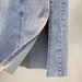 High-Waisted Side Slit Denim Skirt for Women Slimming A-Line Bodycon Midi Skirt Summer 2021 Trendy Instagram-Friendly_ecoleips.com