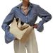 Women's Clothing Fashion Temperament Ins Style Long Sleeved Striped Shirt_ecoleips.com