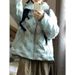 girl Thickened Jacket For Women Winter New Loose Korean Style Coat Design Slimming Student Cotton Clothing Trendy_ecoleips.com