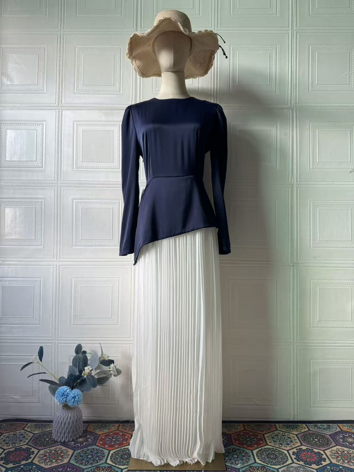 Elegant Long Sleeved Women's Dress Slim Fit Style European American Summer Fashion New 2025_ecoleips.com