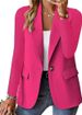 Women's Clothing Spring And Autumn New Casual Slim Temperament Professional Women's Wear Multi Color Suit Jacket_ecoleips.com