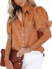 K New Imitation Denim Women's Shirt Cardigan_ecoleips.com