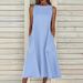 Direct From The Manufacturer: 2022 New European And American Style /dress, Round Neck, Sleeveless,_ecoleips.com