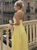 Hugcitar Women Elegant Halter Sleeveless Ruched Frill Zipper Sexy Solid Maxi Dress Summer Fashion Party Birthday Vacation Outfit_ecoleips.com
