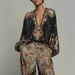 3D-Printed Unisex Lounge Set - Geometric Print Long Sleeve PJs For Home & Street_ecoleips.com