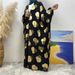 Women’s Clothing Fashion Muslim Cardigan Gold stamped Bat Sleeves Large Swing Elegant Robe_ecoleips.com